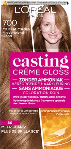 L'Oréal Paris Casting Crème Gloss 700 - Middenblond- Haarverf