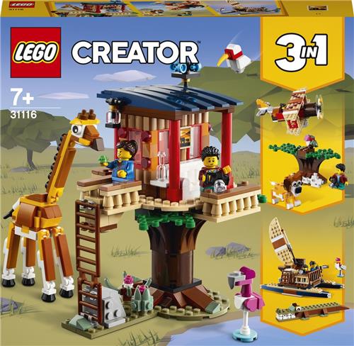 LEGO Creator Safari Wilde Dieren Boomhuis - 31116