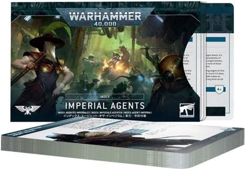 Warhammer 40.000: 10th Ed. Index Cards: Imperial Agents (EN)