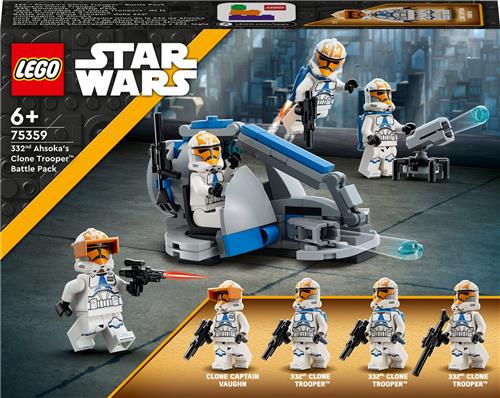 LEGO Star Wars 332nd Ahsoka's Clone Trooper Battle Pack - 75359