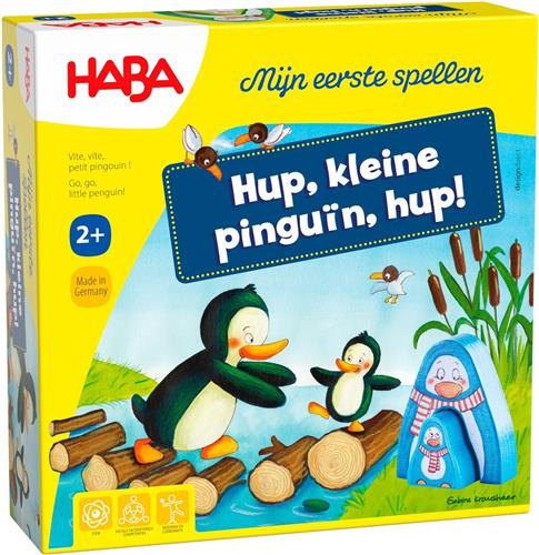 Mijn eerste spellen - Hup, kleine pinguïn, hup!