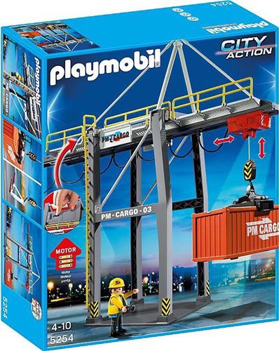 PLAYMOBIL Elektrische Laadkade - 5254