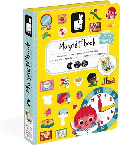 Janod Magnetibook Klok Kijken - Magneetboek