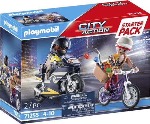 PLAYMOBIL Starterpack Speciale Eenheid en juwelendief - 71255