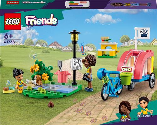 LEGO Friends Honden reddingsfiets Speelgoed met Puppy en Minipoppetjes - 41738