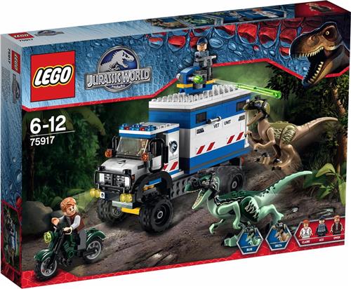 LEGO Jurassic World Raptorrooftocht - 75917