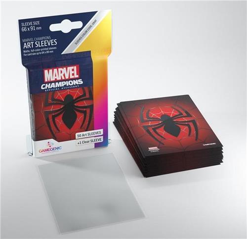 Spider-Man Art Sleeves Gamegenic