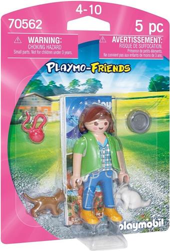 PLAYMOBIL Playmo-Friends Vrouw met kittens - 70562