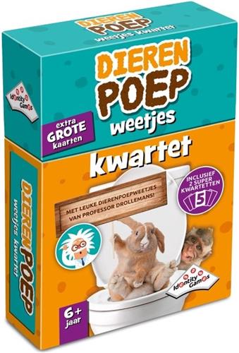 Dierenpoep Weetjes Kwartet