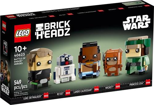 LEGO Star Wars Brickheadz 40623 - Slag om Endor Helden