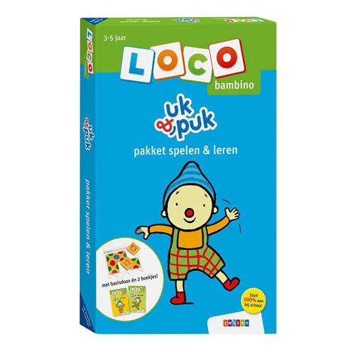 Loco Bambino Uk en Puk pakket spelen en leren. 3+