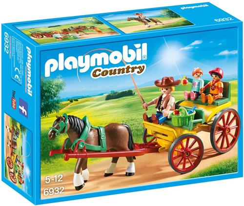 PLAYMOBIL Country Paard en kar - 6932