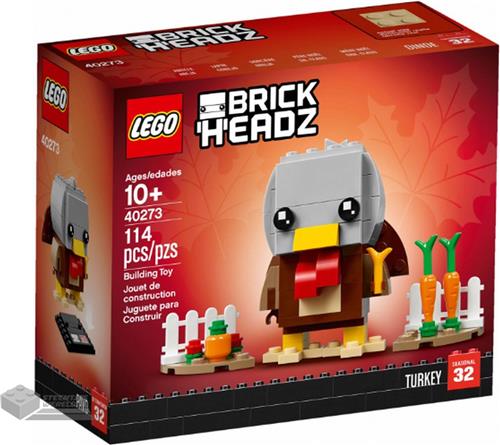 LEGO BrickHeadz 40273 Thanksgiving-kalkoen