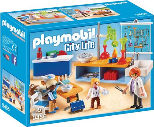 PLAYMOBIL City Life Scheikundelokaal - 9456