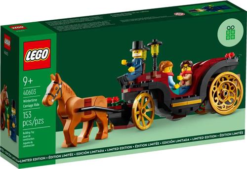 LEGO Kerst Limited Edition 40603 - Winterse Koetstocht