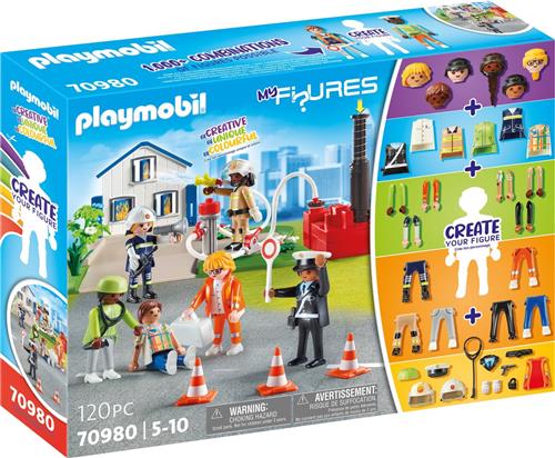 PLAYMOBIL My Figures Reddingsmissie - 70980