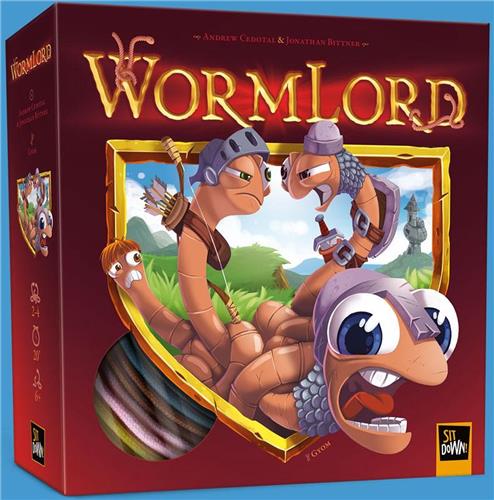 Sit Down! - Wormlord - Strategisch Bordspel - 2-4 Spelers - Geschikt vanaf 6 Jaar