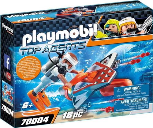 PLAYMOBIL SPY TEAM Onderwaterjet - 70004