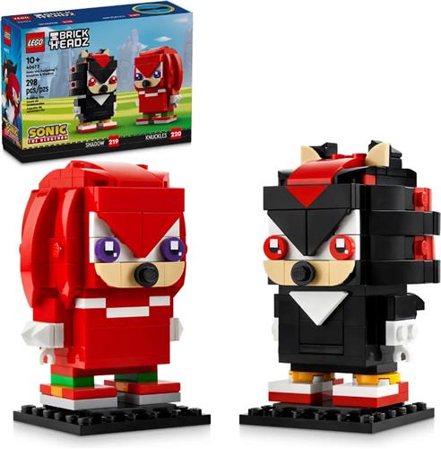 LEGO Brickheadz 40672 - Sonic the Hedgehog: Knuckles en Shadow