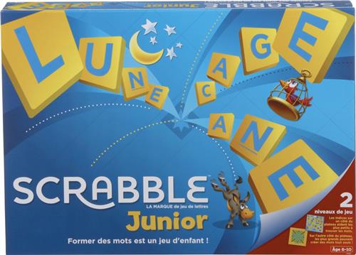 Mattel Games Scrabble Junior - Familie bordspel - Franse editie