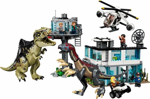 LEGO Jurassic World liganotosaurus & Therizinosaurus Aanval - 76949