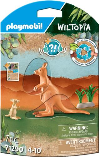 PLAYMOBL Wiltopia Kangoeroe met welp - 71290