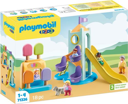 PLAYMOBIL 1.2.3 Avontuurlijke speeltuin - 71326