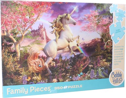 Cobble Hill - Cobble Hill Familie Puzzel Realm Of The Unicorn 350 Stuks