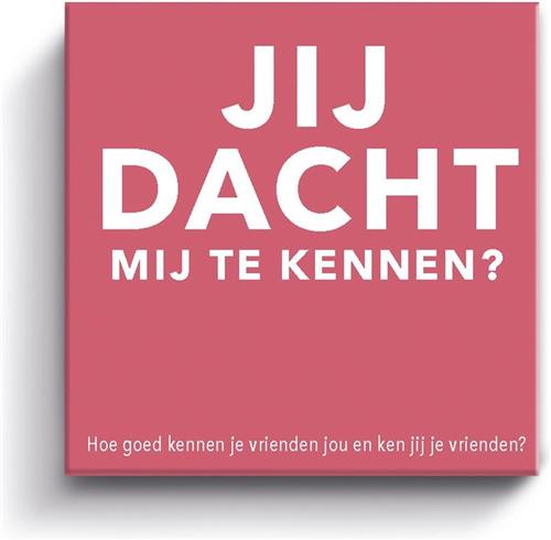 Gift Game : Jij dacht mij te kennen?