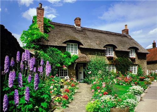 House of Puzzles Delightful Dales - 1000 Piece Jigsaw Puzzle