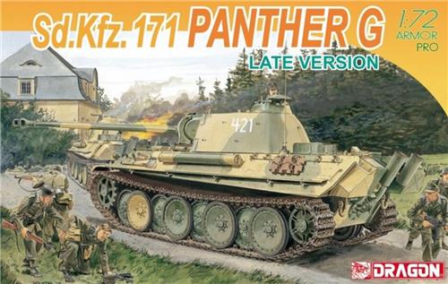 1:72 Dragon 7206 SD.KFZ171 Panther G Late Version Plastic Modelbouwpakket