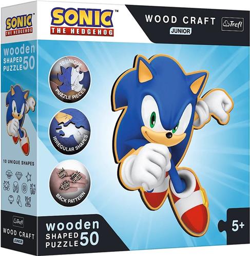 Trefl Trefl - Puzzels - Hout Ambacht Junior" - Smart Sonic / SEGA Sonic The Hedgehog_FSC Mix 70%"