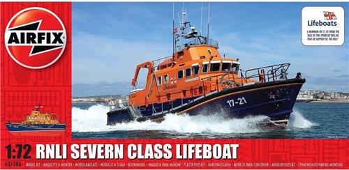 1:72 Airfix 07280 Lifeboat RNLI Severn-class Plastic Modelbouwpakket