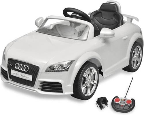 vidaXL Elektrische auto Audi TT RS met afstandsbediening wit