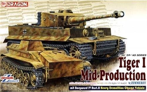 DRAGON 1:35 Tiger 1 Mid.Production