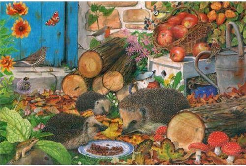 House of Puzzles Garden Helpers - 1000 Piece Jigsaw Puzzle