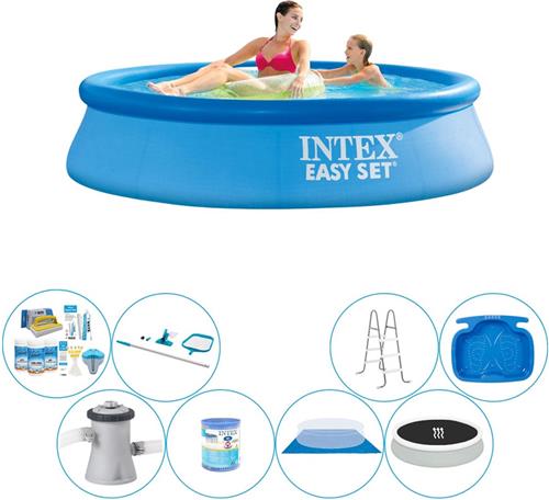 Easy Set Rond 244x61 cm - Deluxe Zwembad Set