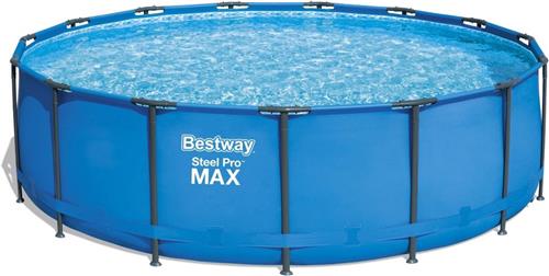 Bestway Steel Pro Max - Zwembad - Ø 457 x 122 cm - TriTech materiaal - Seal & Lock systeem