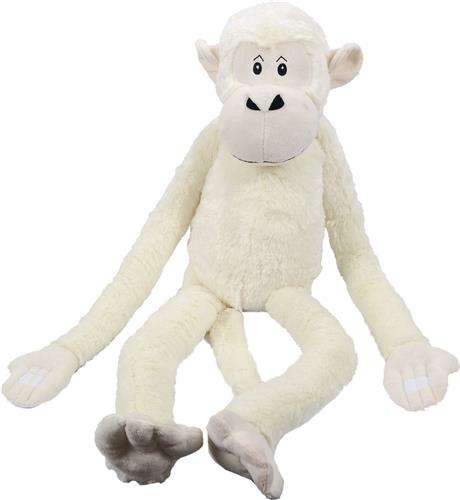 PIA Soft Toys Pluche Knuffeldier Hangaap wit soft-pluche - 100 cm