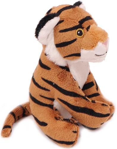 PIA Soft Toys Pluche Knuffeldier Tijger - 13 cm