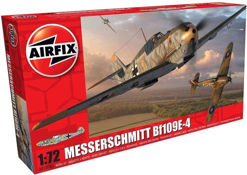 Messerschmitt Bf109E-4 - Airfix modelbouw pakket 1:72