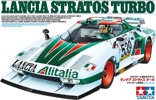 1:24 Tamiya 25210 Lancia Stratos Turbo Racing Plastic Modelbouwpakket