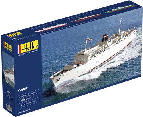 1:200 Heller 80625 Avenir Ship Plastic Modelbouwpakket