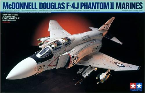 1:32 Tamiya 60308 McDonnell Douglas F-4J Phantom II Marines Plastic Modelbouwpakket