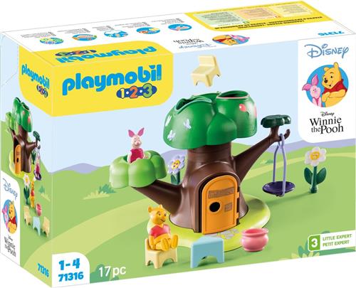 PLAYMOBIL 1.2.3 & Disney Winnie de Poeh Boomhut - 71316