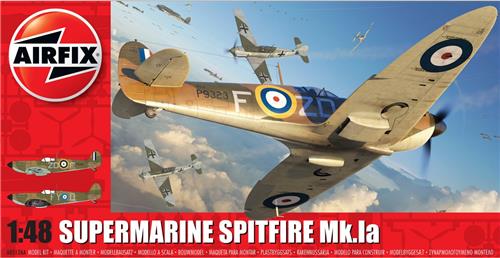 1:48 Airfix 05126A Supermarine Spitfire Mk.1a Plastic Modelbouwpakket