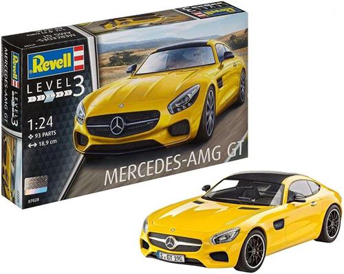 1:24 Revell 07028 Mercedes-AMG GT Car Plastic Modelbouwpakket