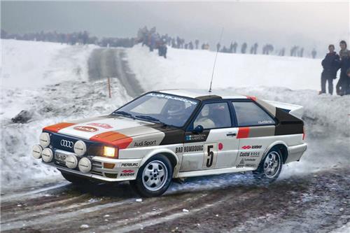 1:24 Italeri 3642 Audi Quattro Rally Plastic Modelbouwpakket