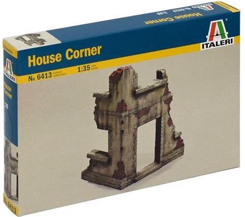 Italeri - House Corner 1:35 (Ita6413s) - modelbouwsets, hobbybouwspeelgoed voor kinderen, modelverf en accessoires