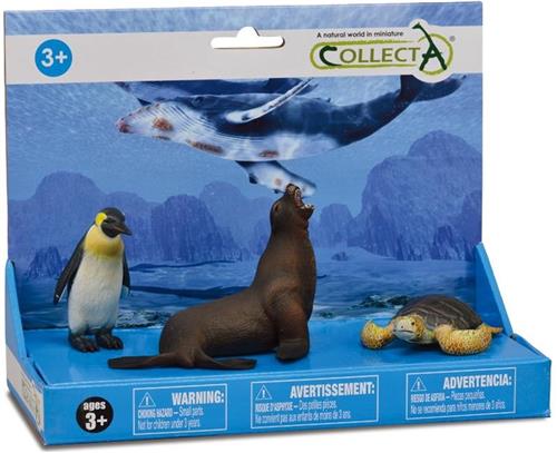 Collecta Zeedieren: Speelset In Giftverpakking 3-delig